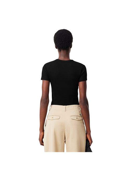 t-shirt lacoste | TF5538031 NERO